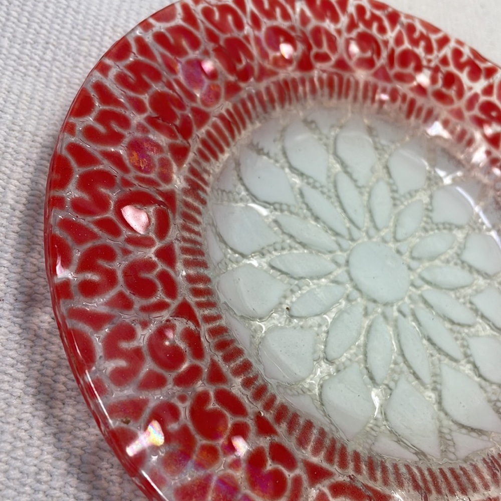 SYDENSTRIKER fused glass plate 7”